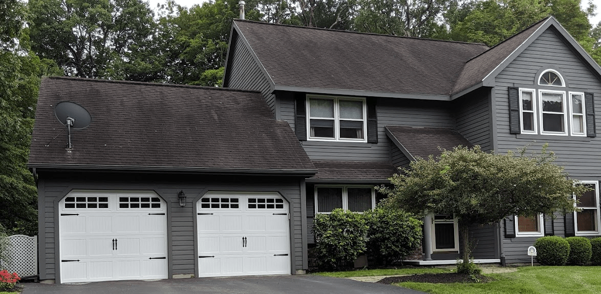 Carriage Garage Doors with Dutch Opening