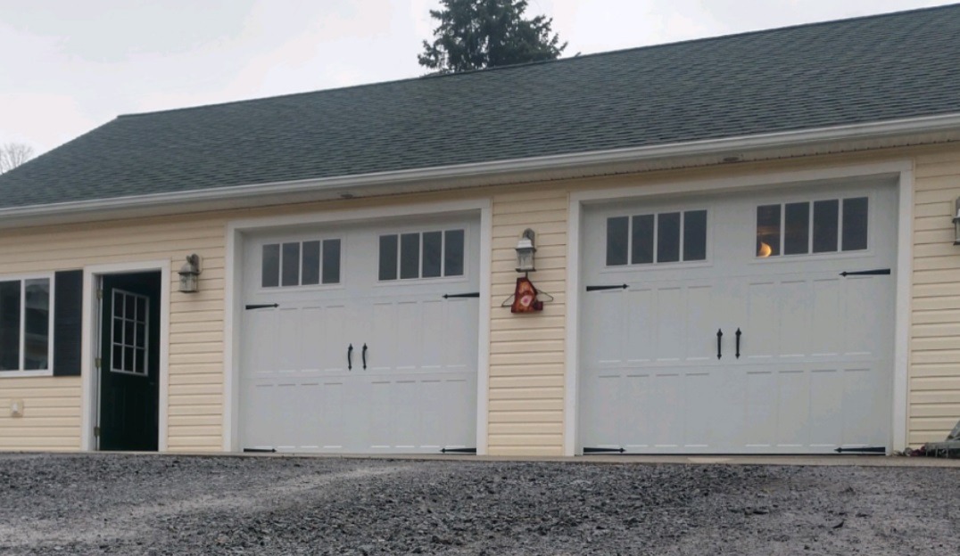 Carriage Style, Recessed Panel Garage Doors