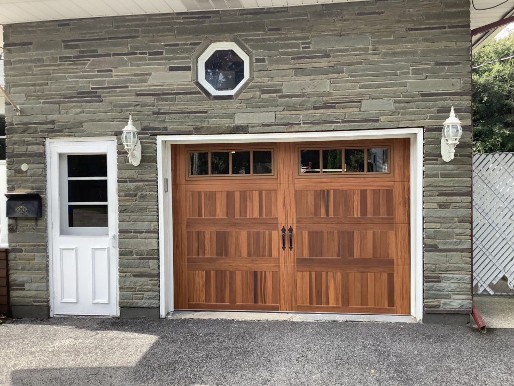 Wood Look Garage Door