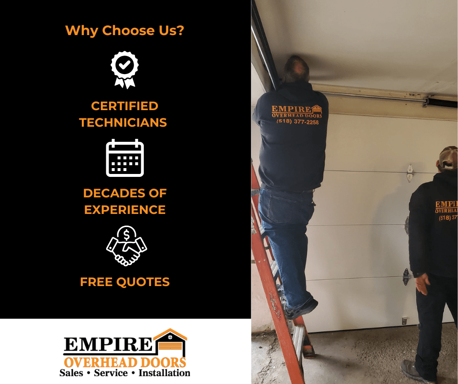 Empire Overhead Doors - Local Garage Door Company Near You in Schenectady, NY